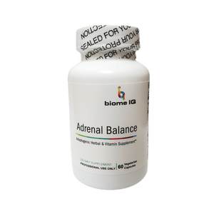 Adrenal Balance est conçu pour soutenir le système surrénalien en améliorant la réponse apoptogène du corps et en soutenant la production d'hormones surrénaliennes. La formule combine des herbes apoptogènes de haute qualité avec des vitamines B clés, ce qui aide à gérer la réponse de votre corps au stress et favorise le bon fonctionnement des surrénales. La santé des surrénales influence la fonction thyroïdienne. La thyroïde dépend du cortisol pour fonctionner efficacement. Maintenir la santé des glandes surrénales peut aider à améliorer la santé de la thyroïde.