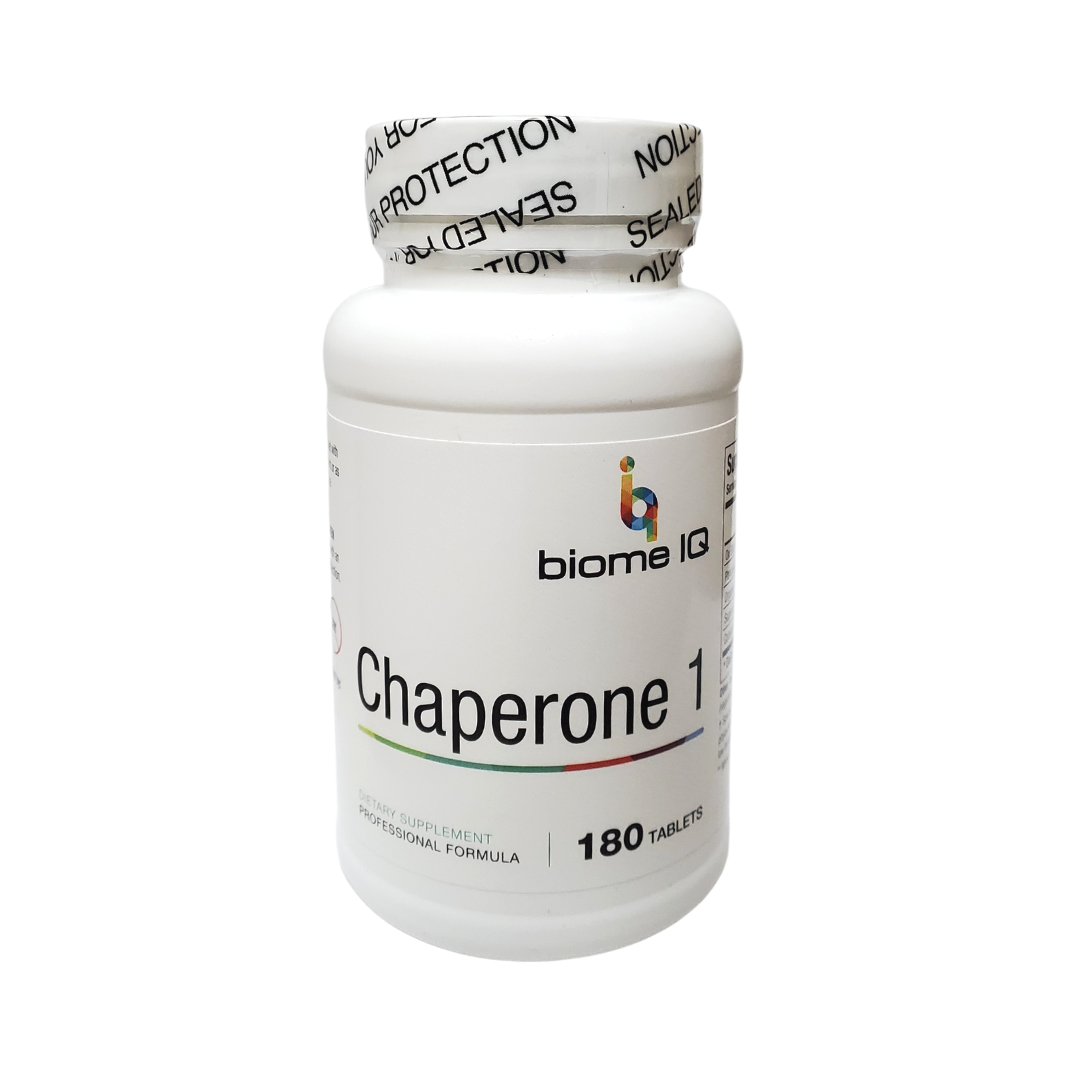 La chaperonne 1 est composée de sels biliaires, de SOD et de catalase. Cette dernière est utilisée pour améliorer la capacité du butyrate à se déplacer dans les cellules car elle peut fonctionner comme une protéine de choc thermique. La SOD se lie aux molécules de cuivre et de zinc pour décomposer les toxines. Les molécules d'oxygène chargées appelées radicaux superoxyde sont des sous-produits des processus cellulaires normaux. Ces radicaux libres doivent être décomposés régulièrement pour éviter d'endommager les cellules, dans ce cas les motoneurones.